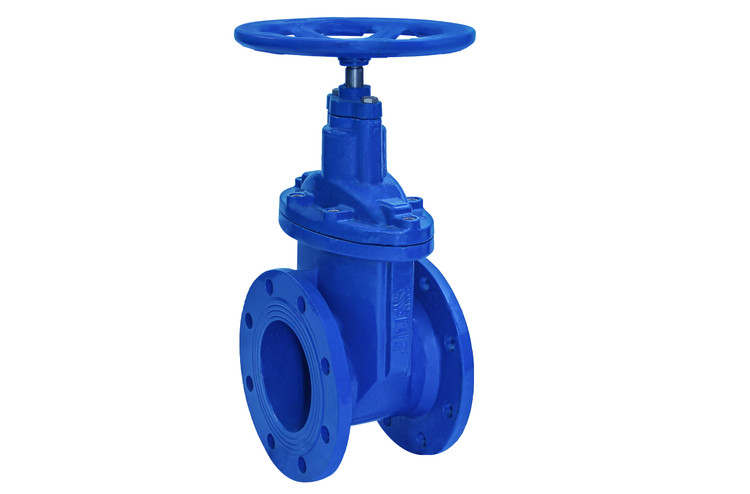 شیر کشویی زبانه لاستیکی PN16/DN50/GGG40